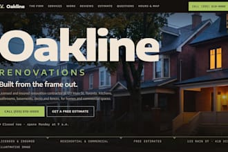 build a fast small business website with booking forms and automation