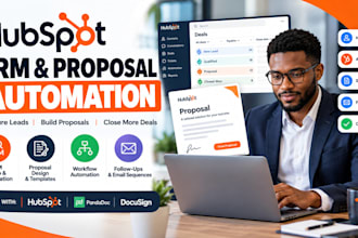 automate hubspot CRM proposals and design templates