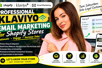 setup klaviyo email marketing, shopify ecommerce marketing, klaviyo email flows