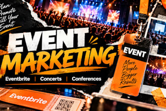 promote event promotion, event marketing, event planning, eventbrite, concert