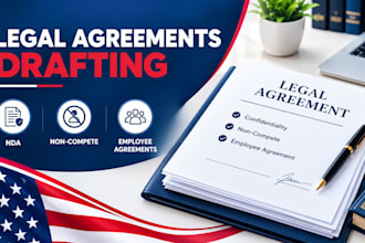 draft non compete, nda and employee agreements