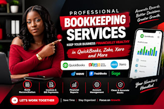 do bookkeeping in odoo,sage,tally,myob,freshbook,zoho books,wave,xero,quickbooks