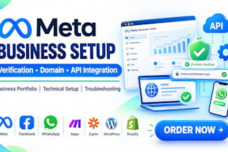 fix meta verification business manager domain verification whatsapp api setup