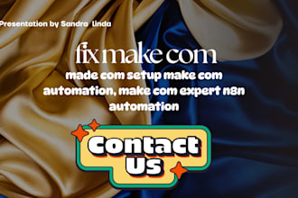 fix make com, made com setup make com automation, make com expert n8n automation