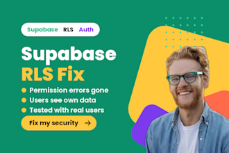 lovable flutterflow policies supabase rls fix supabase auth errors