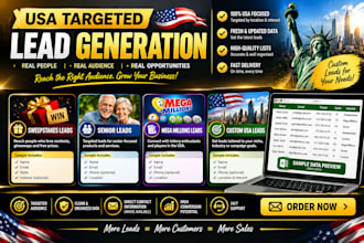 provide high convert takes sweeps leads, first hit, mega millions, elderly leads