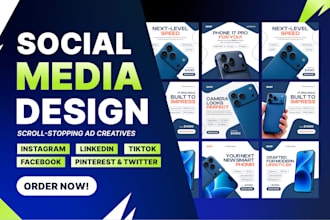 create social media posts, ad creative, facebook ad image, instagram design