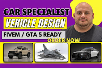 3d car models specialist for games vehicle rendering and 3d printing in blender