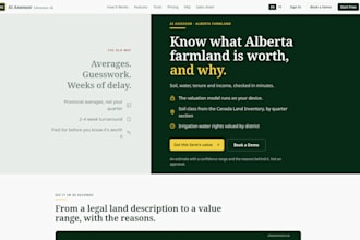 build a personal portfolio website for executives and founders