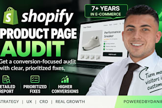 audit your shopify product page with a action plan