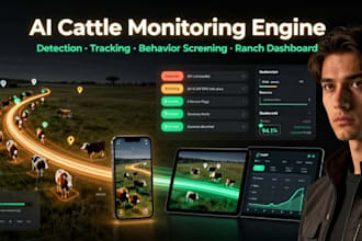 do ai cattle detection tracking, ai behavior screening rancher dashboard
