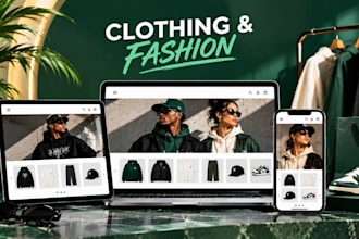 build shopify website, streetwear clothing website, clothing store, y2k website