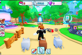 create a custom roblox simulator or tycoon game, roblox game