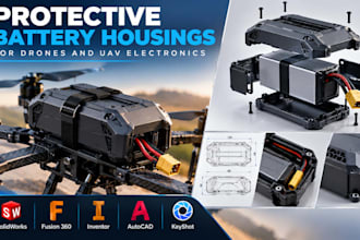 do protective battery housings for drones and uav electronics