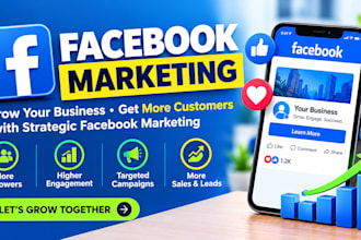 facebook marketing ads and social media promotion