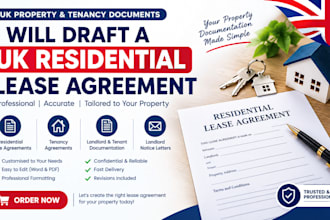 draft a UK residential lease agreement for your property