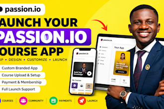 l build passion io mobile app online course app course website sales funnel