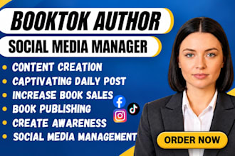do booktok book promotion booktok author smm booktok tiktok promotion