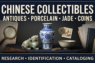 research chinese antiques vintage collectibles porcelain jade coins