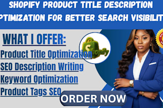 shopify product title  description optimization for better search visibility