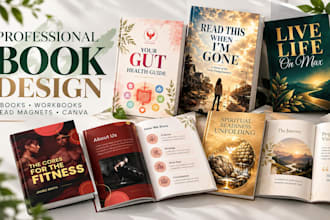 design editable canva ebooks, workbooks and lead magnets