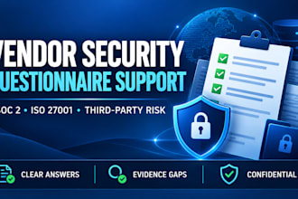 complete your vendor security questionnaire