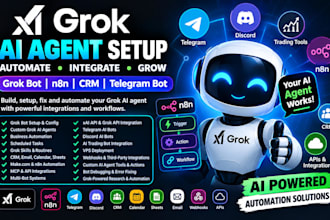 setup grok bot grok ai agent ai research lead generation n8n CRM telegram bot