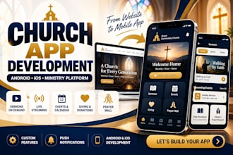 livestreaming app bible app church app prayer app church app