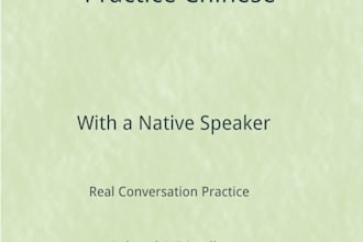 be your chinese conversation partner and culture guide