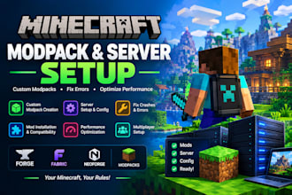custom modpack minicraft modpack  setup minecraft modpack fix minecraft server