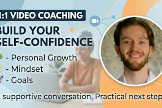 be your personal growth and self confidence coach