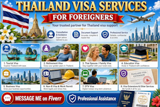 assist with thailand visa applications for foreigners