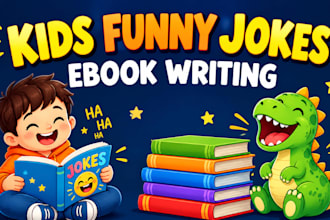 write funny kids jokes and create an engaging joke ebook