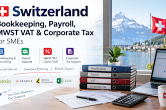 do switzerland bookkeeping, payroll, mwst vat, and corporate tax for smes