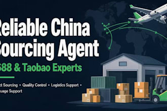 reliable china sourcing agent for 1688 and taobao