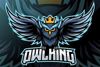 design creative beautiful owl logo