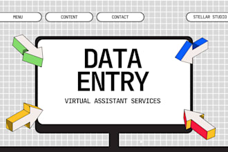 do perfect data entry and web research copy paste work