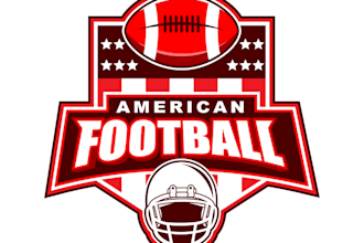 do good looking creative football logo