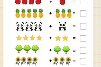 design creative and engaging kids worksheet