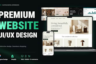 design a business website landing page UI UX in figma