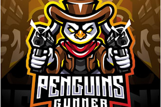 design wonderful excellent penguin logo