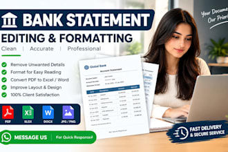 prepare financial professional statement, profit and loss