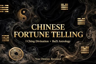 reveal your destiny with authentic chinese fortune telling I ching reading