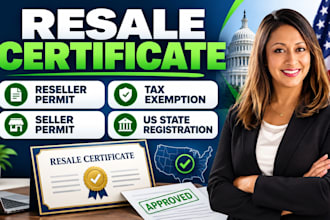 get your resale certificate, reseller permit and tax exemption