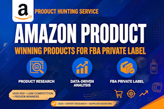 do amazon product hunting for amazon fba private label