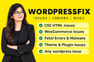 fix wordpress issues, wordpress bugs, fix critical error