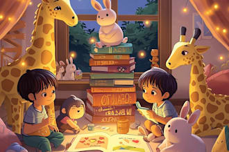 children book illustration and children book illustration