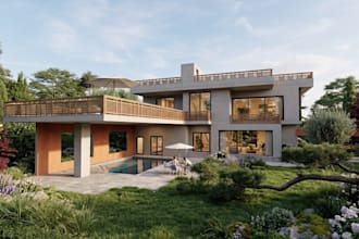 create photorealistic exterior and interior renders in d5 render and revit