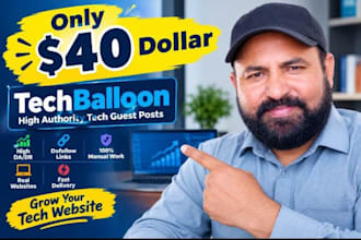 build tech backlinks and tech guest posts