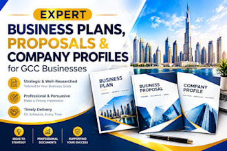 provide expert business plans, proposals and company profiles for gcc businesses